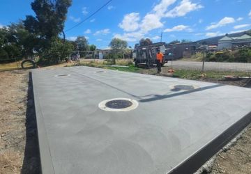 Today's Slab in Cygnet – Done and Dusted! Another solid job completed in